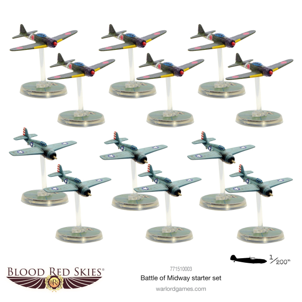 Blood Red Skies: The Battle Of Midway Starter Set (Englisch)